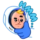 Astro Nate emoji 🤔