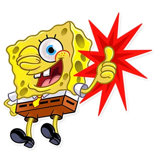 Стікер Sponge Bob | Спанч Боб 😋