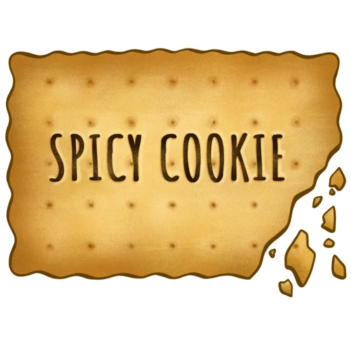 Telegram stickers Spicy Cookie
