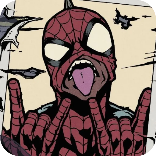 Telegram Sticker «Spider Punk» 🤘
