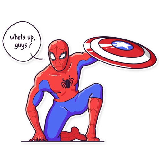 Spidermeme stiker 👋