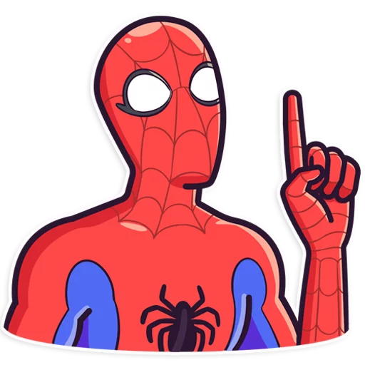 Spidermeme sticker ☝