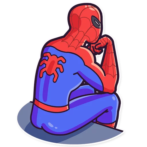Spidermeme sticker 🤔