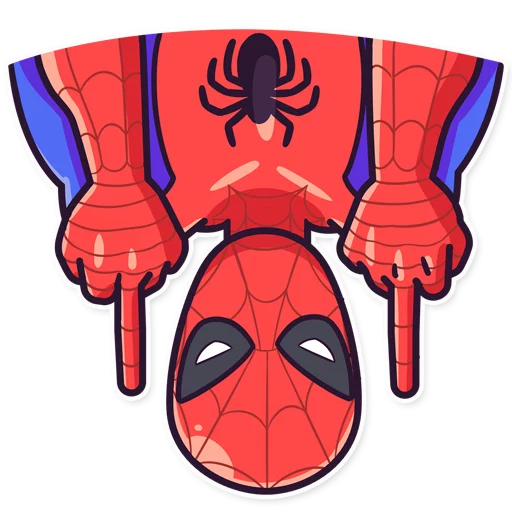 Telegram stiker «Spidermeme» 🖕