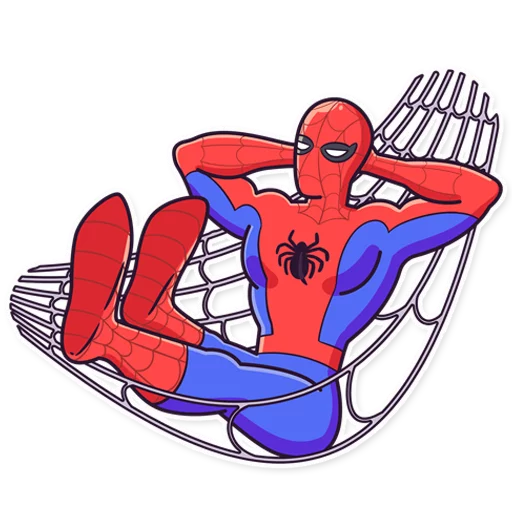 Spidermeme stiker 😴