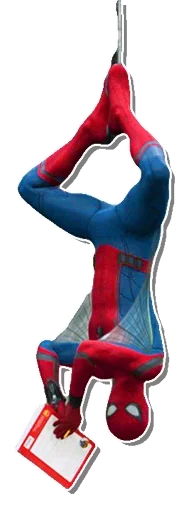 Spiderman Back stiker 😥