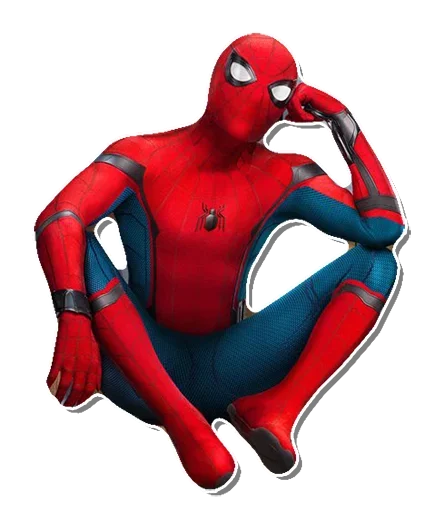 Telegram Sticker «Spiderman Back» ?