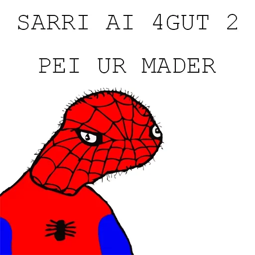 Емодзі Spiderman 😟