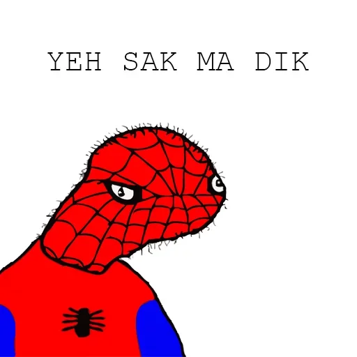 Telegram Sticker «Spiderman» ?