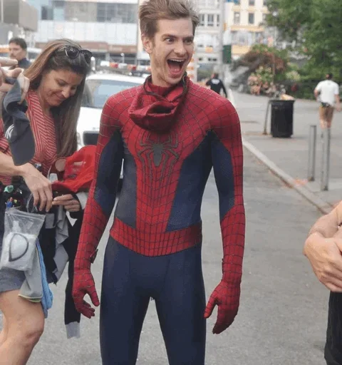 Стикер Spiderman: Andrew Garfield 😀