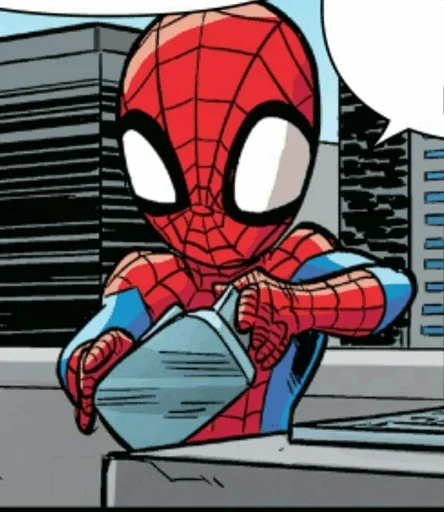 Стікери телеграм Spiderman Comics