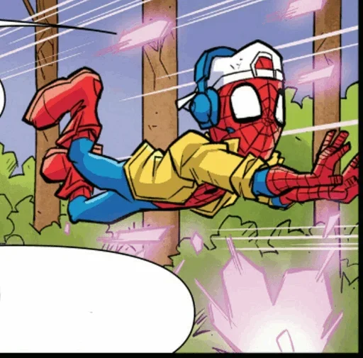 Стикер Spiderman Comics 🕸