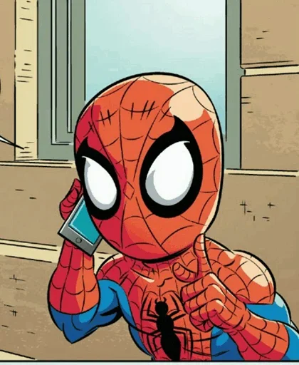 Стикер Telegram «Spiderman Comics» 🕸