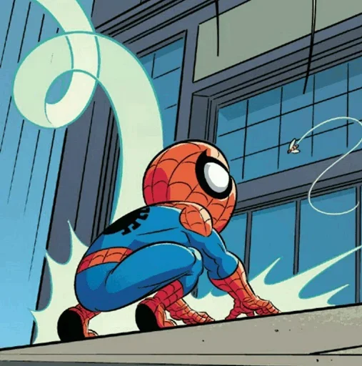 Стікер Telegram «Spiderman Comics» 🕸