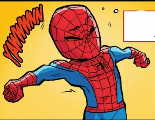 Telegram Sticker «Spiderman Comics» 🕸
