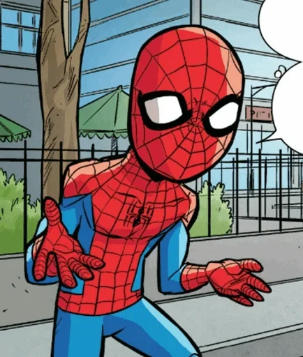 Стикер Telegram «Spiderman Comics» 🕸