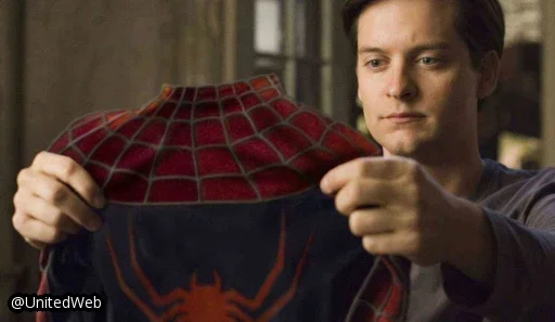 Spiderman Tobey Maguire stiker 🕷