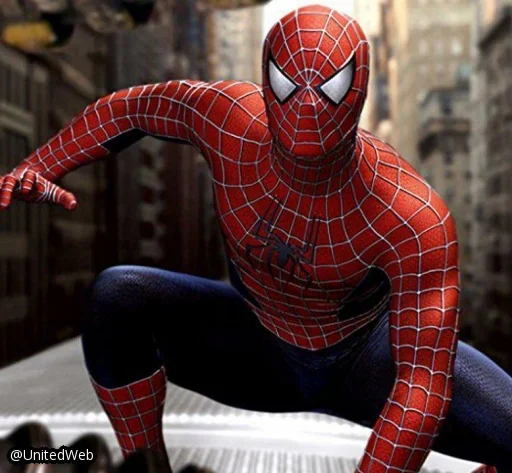 Стикер Spiderman Tobey Maguire 🕷