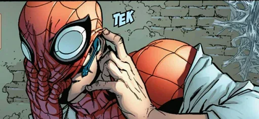 Стікер Telegram «Spiderman Better» 🕷