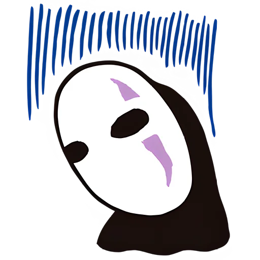 Telegram Sticker «Унесённые призраками | Spirited Away» 😞