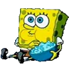 Эмодзи Sponge Bob Emoji Set 🍿