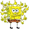 Емодзі Sponge Bob Emoji Set 👍