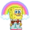 Sponge Bob Emoji Set emoji 🌈