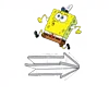 Эмодзи Sponge Bob Emoji Set ➡️