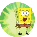 Эмодзи Sponge Bob 😳