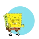 Sponge Bob emoji 😌