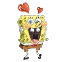 Емодзі Sponge Bob 🥰