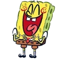 Эмодзи Sponge Bob 😆