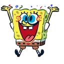 Sponge Bob emoji 🥳