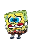 Эмодзи Sponge Bob 😥