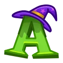 Telegram emoji Spooky Letters