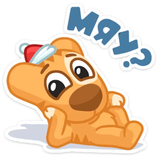 Новогодний Спотти / New Year's Spotty emoji 😽