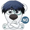 Емодзі телеграм Spotty No Basuke Emoji
