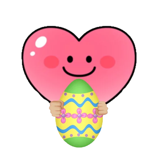 Spring & Easter Heartfaces stiker ☺️