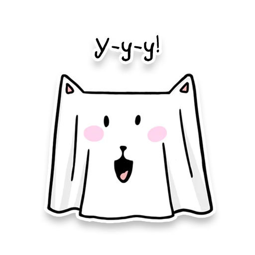 Telegram Sticker «Square Cats by Murka» 👻