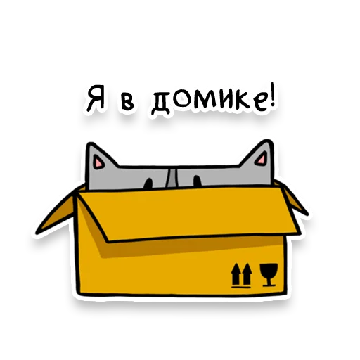 Емодзі Square Cats by Murka 📦