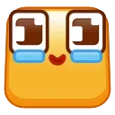 Square Emoji emoji 🥹