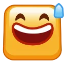 Square Emoji emoji 😅