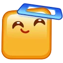 Емодзі Square Emoji 😇