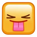 Емодзі Square Emoji 😝