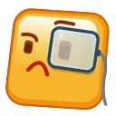 Эмодзи Square Emoji 🧐