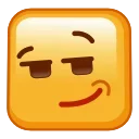 Эмодзи Square Emoji 😏