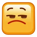 Эмодзи Square Emoji 😒