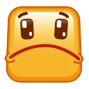 Эмодзи Square Emoji ☹️