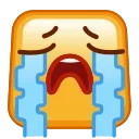 Эмодзи Square Emoji 😭