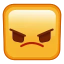Эмодзи Square Emoji 😠